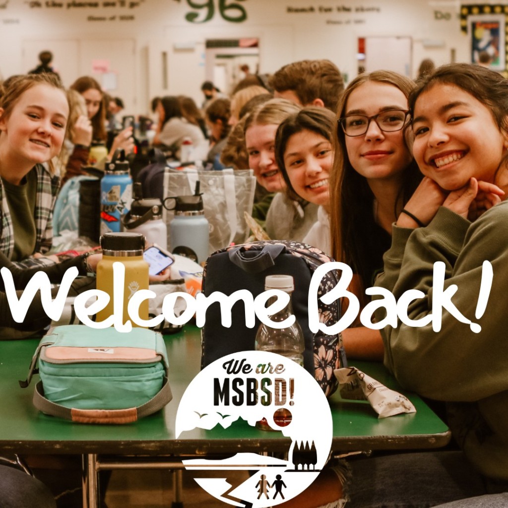 Welcome back to school today!